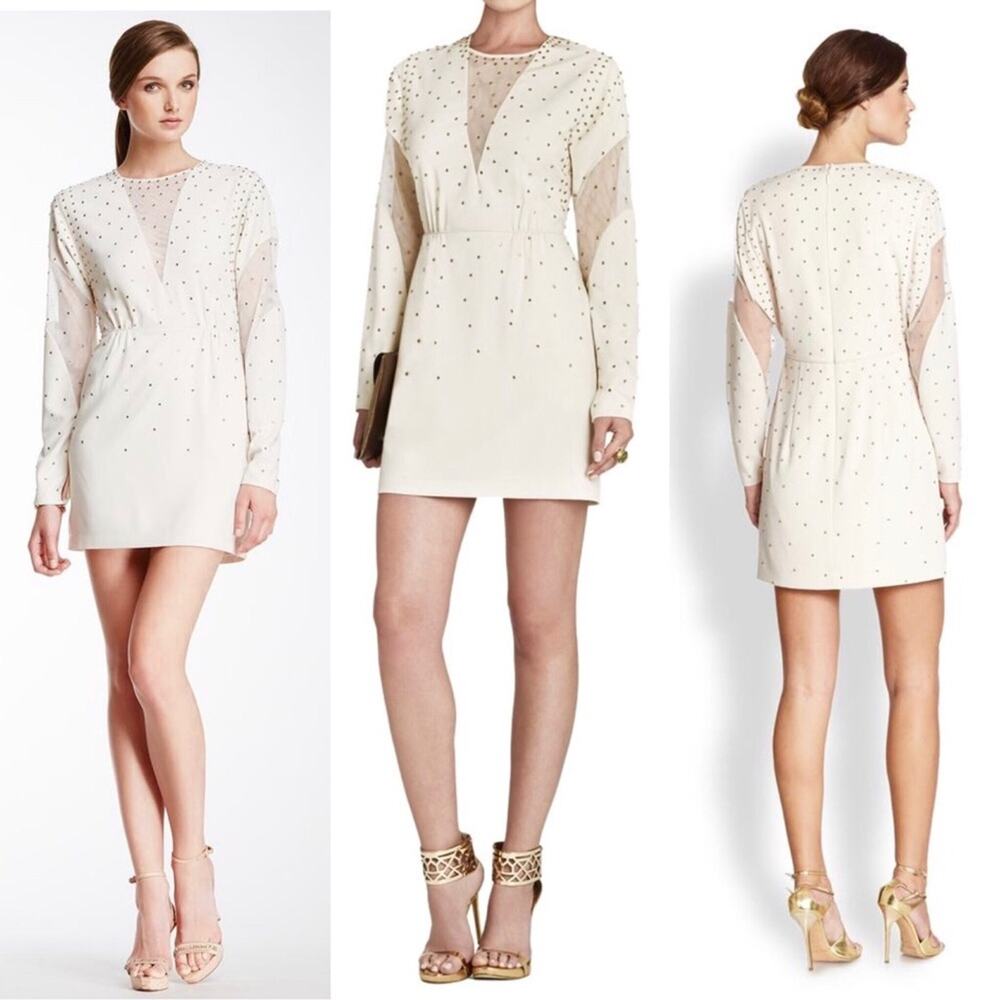 ⚡️SALE⚡️BCBG Rhinstone-Appliqué  Dress